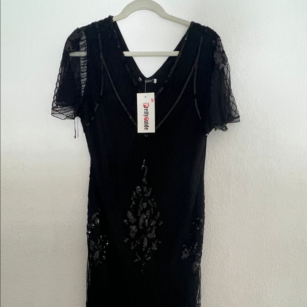 Perfect black dress for formal occasions, brand new, collection 2021